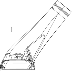 Attachments / 19a30045oem 36-Inch Bagger (2020) / Boot Diagram and Parts List for 13AC77SY000 2022 Yard Machines Lawn Tractor